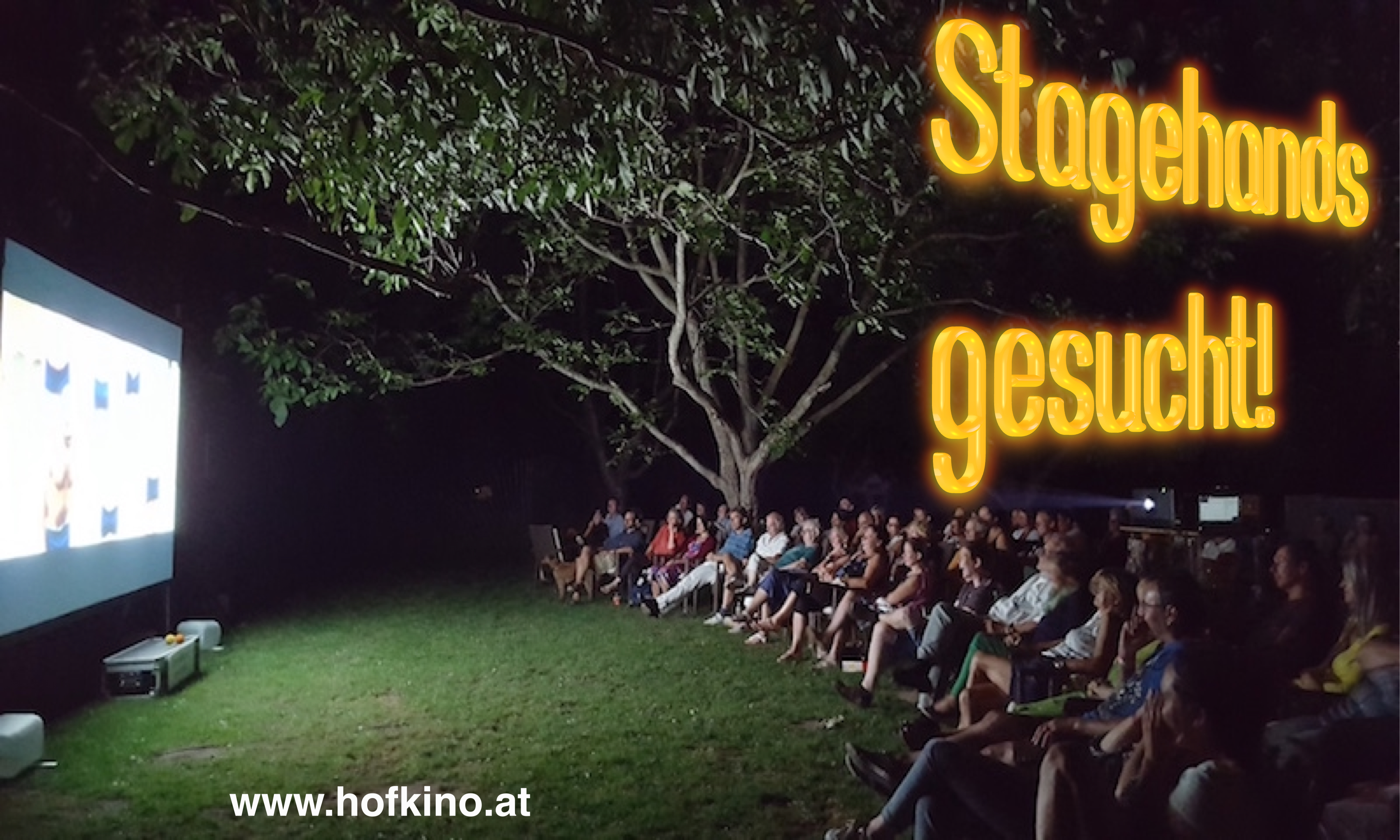 Inserat Stagehands Sommerkino Marchfeld 2023