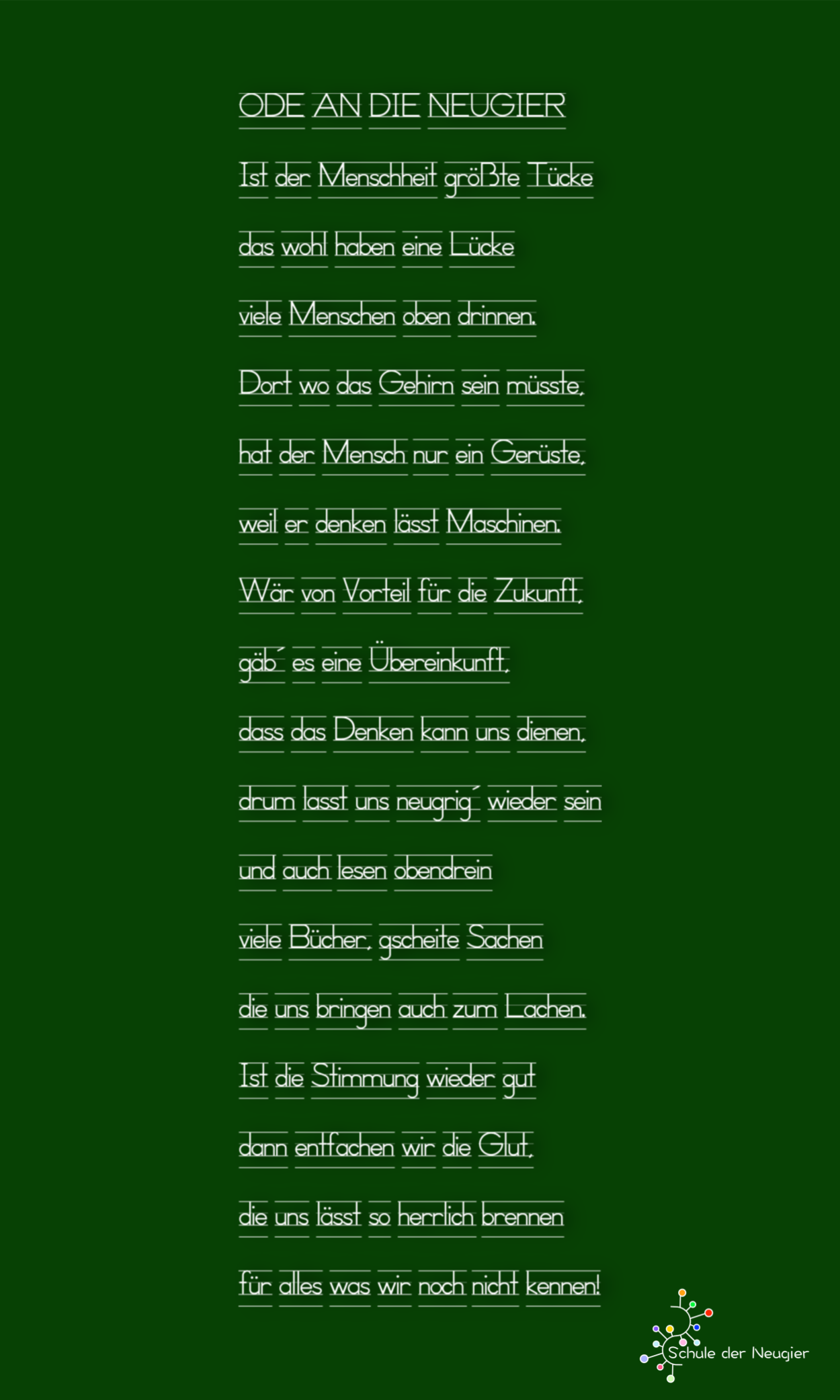 Ode an die Neugier (c) Moritz Jahoda 2018